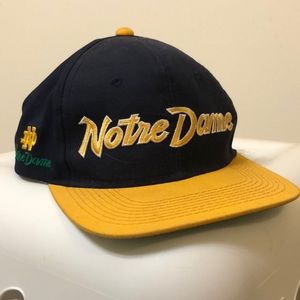 Vintage Notre Dame Snapback